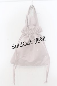 Maison de FLEUR / 《Easter》ラビットパールトートバッグ  ピンク O-25-04-27-014-LO-BG-IG-ZT-K020