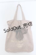 【SALE】Maison de FLEUR / リボントートバッグ  ライトブラウン O-25-04-27-015-LO-BG-IG-ZTK021