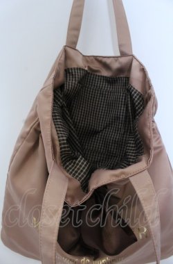 画像2: Maison de FLEUR / リボントートバッグ  ライトブラウン O-25-04-27-015-LO-BG-IG-OS