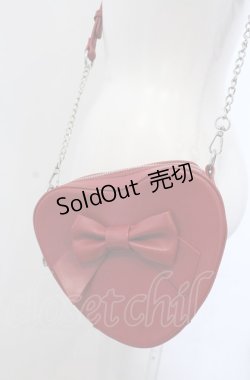 画像1: 【SALE】DearMyLove / ミニハートショルダーバッグ  アカ O-25-04-27-018-EL-BG-IG-ZT-K021
