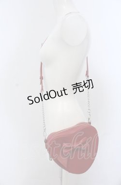画像2: 【SALE】DearMyLove / ミニハートショルダーバッグ  アカ O-25-04-27-018-EL-BG-IG-ZT-K021