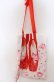 画像3: Rose Marie seoir / Sanrio characters etude ballet bag  ピンク×アカ O-25-04-27-019-EL-BG-IG-OS (3)