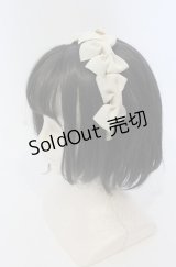 Melody BasKet / リボンいっぱいカチューシャ  アイボリー O-25-04-27-028-LO-AC-IG-OS