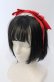 画像1: axes femme kawaii / レースリボンカチューシャ  アカ×シロ O-25-04-27-032-AX-AC-IG-OS (1)