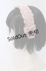 m petit by misako / AMレースカチューシャ  ピンク O-25-04-27-033-LO-AC-IG-OS