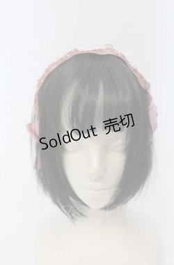 画像2: m petit by misako / AMレースカチューシャ  ピンク O-25-04-27-033-LO-AC-IG-OS