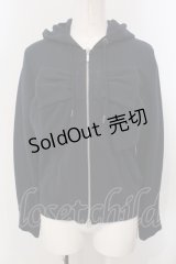 Jane Marple / リボンヨークのパーカー  ネイビー O-25-04-28-034-JM-TO-OW-OS