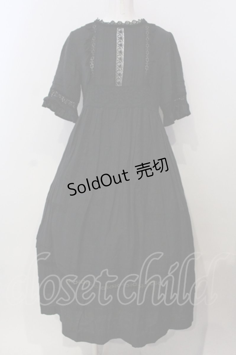 画像1: SERAPHIM / コミュニオンドレス  クロ O-25-04-28-037-LO-OP-IG-OS (1)
