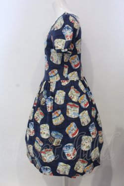 画像3: Jane Marple / アニバーサリーHAT BOXミニワンピース M ネイビー O-25-04-28-004-JM-OP-OW-OS