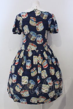 画像4: Jane Marple / アニバーサリーHAT BOXミニワンピース M ネイビー O-25-04-28-004-JM-OP-OW-OS