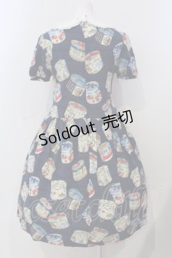 画像4: Jane Marple / アニバーサリーHAT BOXミニワンピース M ネイビー O-25-04-28-004-JM-OP-OW-OS