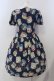 画像4: Jane Marple / アニバーサリーHAT BOXミニワンピース M ネイビー O-25-04-28-004-JM-OP-OW-OS (4)