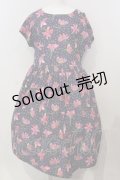 Jane Marple Dans Le Salon / Sun daisyタブリエドレス M パープル O-25-04-28-005-JM-OP-OW-OS