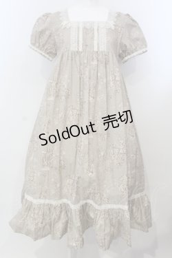 画像1: SERAPHIM / 天使のトワル・ド・ジュイワンピース  ベージュ O-25-04-28-046-LO-OP-IG-OS