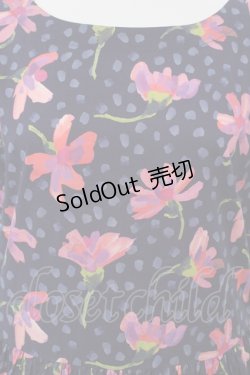 画像2: Jane Marple Dans Le Salon / Sun daisyタブリエドレス M パープル O-25-04-28-005-JM-OP-OW-OS
