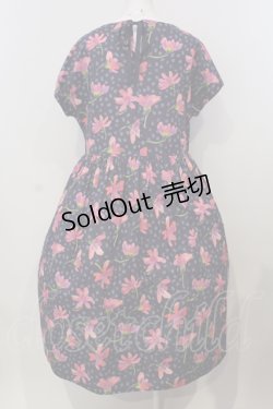 画像4: Jane Marple Dans Le Salon / Sun daisyタブリエドレス M パープル O-25-04-28-005-JM-OP-OW-OS