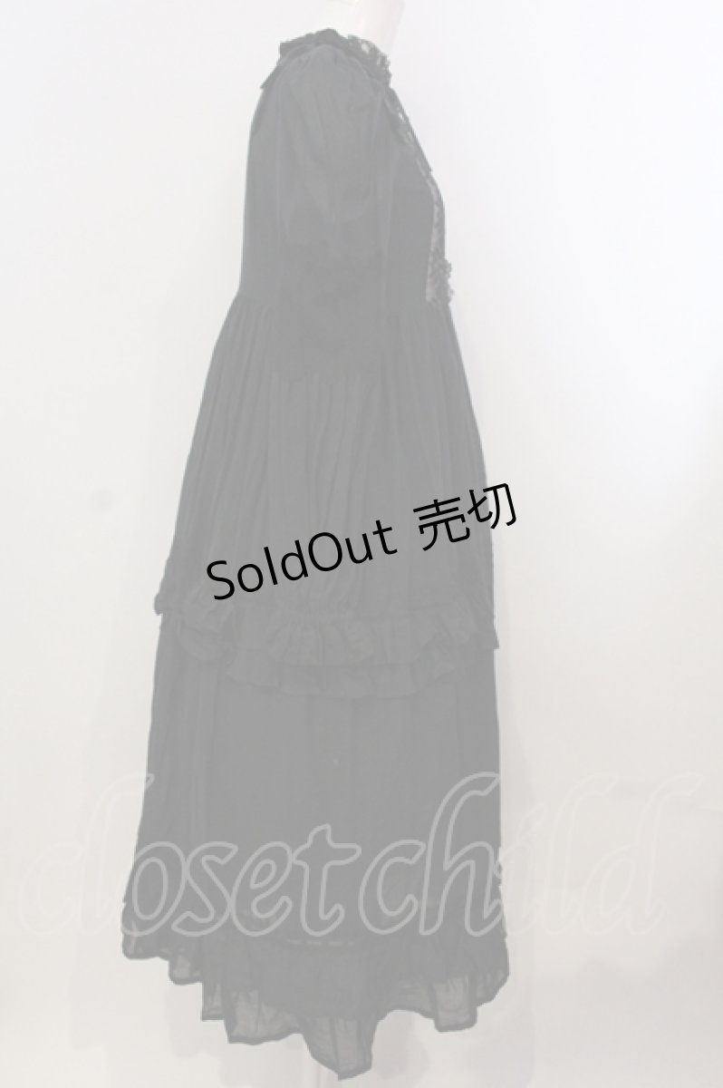 画像3: SERAPHIM / レースの庭園ドレス  クロ O-25-08-24-003-LO-OP-IG-ZY (3)