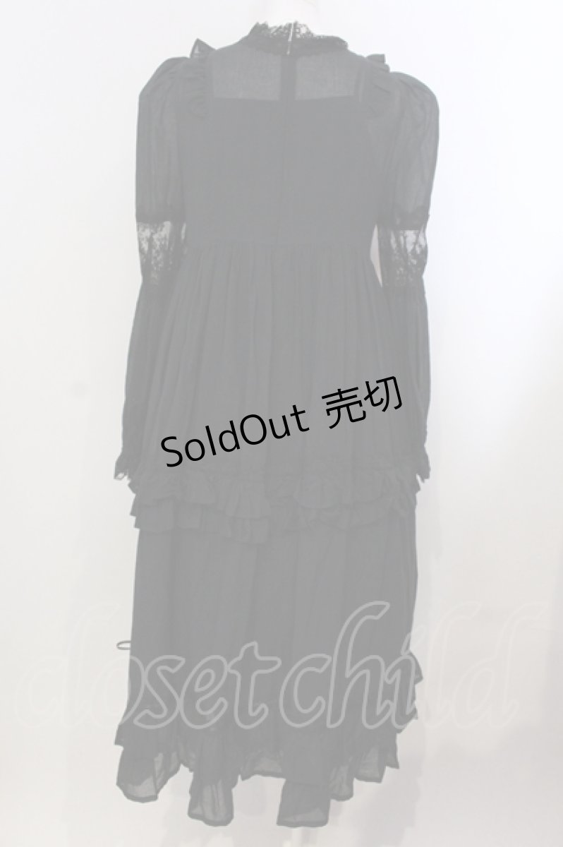 画像5: SERAPHIM / レースの庭園ドレス  クロ O-25-08-24-003-LO-OP-IG-ZY (5)
