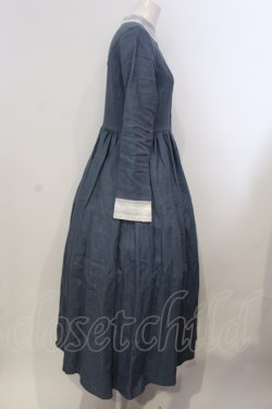 画像3: SERAPHIM / チュール襟のエコールワンピース  公式色展開：ブルーグレー O-25-04-28-053-LO-OP-IG-OS