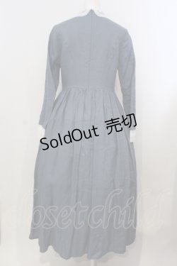 画像4: SERAPHIM / チュール襟のエコールワンピース  公式色展開：ブルーグレー O-25-04-28-053-LO-OP-IG-OS