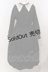 SERAPHIM / セシリアのワンピース（ショート丈）  クロ×シロ O-25-04-28-055-LO-OP-IG-OS