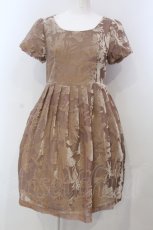 画像1: 【SALE】Jane Marple / ベルベットオパールアリスワンピース M ベージュ O-25-04-28-061-JM-OP-IG-ZT464 (1)