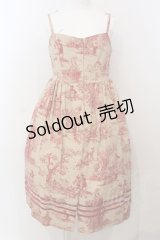Jane Marple / フェアリーテイルスリップドレス M ベージュ O-25-04-28-062-JM-OP-IG-OS