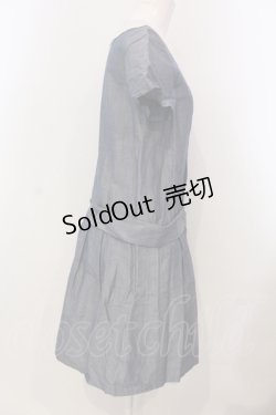 画像3: Jane Marple / 三角ヨークワンピース M アオ O-25-04-28-067-JM-OP-OW-OS
