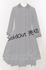 Jane Marple / ピンチェックのシスタードレス M ネイビー系 O-25-04-28-071-JM-OP-OW-ZT465