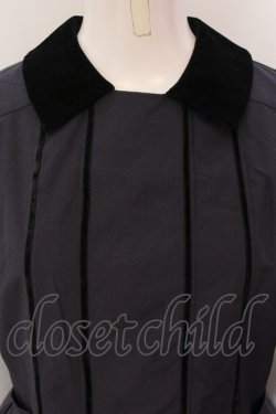 画像2: Jane Marple / ピンチェックのシスタードレス M ネイビー系 O-25-04-28-071-JM-OP-OW-OS