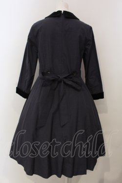 画像4: Jane Marple / ピンチェックのシスタードレス M ネイビー系 O-25-04-28-071-JM-OP-OW-OS