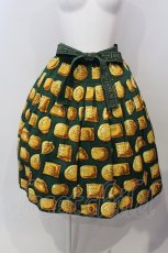 画像1: 【SALE】Jane Marple / Have a biscuitのタックスカート M グリーン O-25-04-28-002-JM-SK-OW-ZT428 (1)