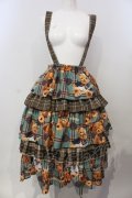 BacioBouquet / Love Bearスカート L グリーン O-25-04-28-012-LO-SK-OW-OS