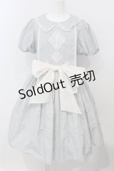 仲夏物語 / Blackjack Paradise　付け襟ワンピース L ミントグリーン O-25-04-28-013-EL-OP-OW-OS