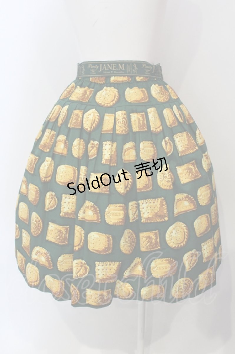画像4: 【SALE】Jane Marple / Have a biscuitのタックスカート M グリーン O-25-04-28-002-JM-SK-OW-ZT428 (4)