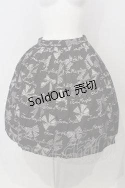 画像1: Jane Marple / Jane's drawingのタックスカート M 赤みかかったクロ O-25-04-28-003-JM-SK-OW-OS