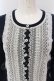 画像2: Jane Marple / ソフト天竺とチュールレースのカーディガン M ネイビー O-25-04-28-023-JM-TO-OW-OS (2)