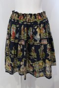 Jane Marple / ALICEギャザースカート M ネイビー O-25-04-28-024-JM-SK-OW-OS