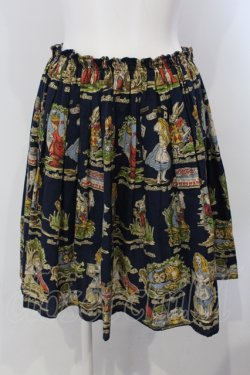 画像1: Jane Marple / ALICEギャザースカート M ネイビー O-25-04-28-024-JM-SK-OW-OS