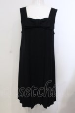 画像1: 【SALE】Jane Marple / リボンヨークのジャンパースカート M クロ O-25-04-28-026-JM-OP-OW-ZT467 (1)