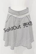 axes femme / パールレース配色フレアーパンツ  グレー O-25-04-29-027-AX-PA-IG-OS