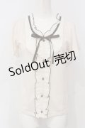 axes femme / ヨークカットトップス  アイボリー O-25-04-29-031-AX-TO-IG-OS