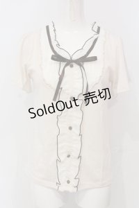 axes femme / ヨークカットトップス  アイボリー O-25-04-29-031-AX-TO-IG-OS