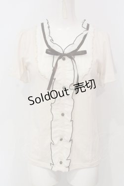 画像1: axes femme / ヨークカットトップス  アイボリー O-25-04-29-031-AX-TO-IG-OS