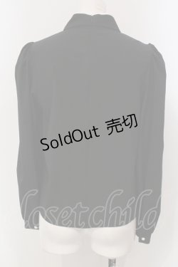画像4: Ank Rouge / チャイナブラウス M クロ O-25-04-29-034-CA-BL-YM-ZY