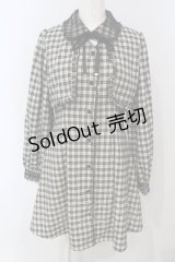 Rojita / チョーカーリボンボレロ風ワンピース  クロ×アイボリー O-25-04-29-038-LO-OP-IG-OS