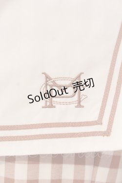 画像5: Maison de FLEUR Petite Robe canon / セーラーカラーギンガムワンピース  サーモン O-25-04-29-051-PU-OP-IG-ZT321