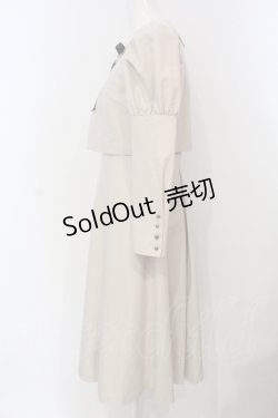 画像2: Maison de FLEUR Petite Robe / クロエが微笑むワンピース S ベージュ O-25-04-29-052-EL-OP-IG-OS