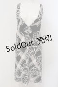 INGEBORG / カメリアチェックジャンパースカート  クロ×シロ O-25-04-29-053-LO-OP-IG-OS