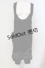 INGEBORG / ローンフリルモチーフニットワンピース  クロ O-25-04-29-057-LO-OP-IG-OS
